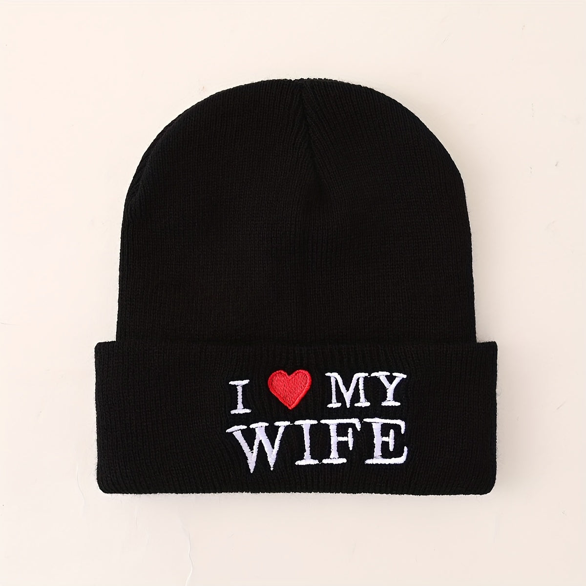 Y2K Letter Embroidered Knitted Hat for Outdoor Sports