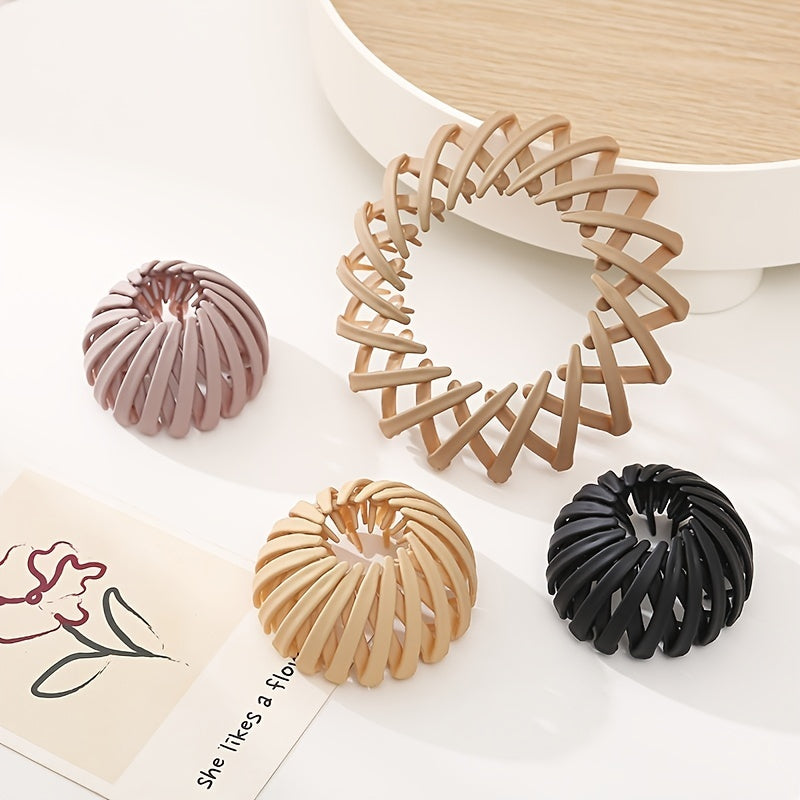 Bird Nest Hair Tie Ponytail Grab Clip Hair Ties
