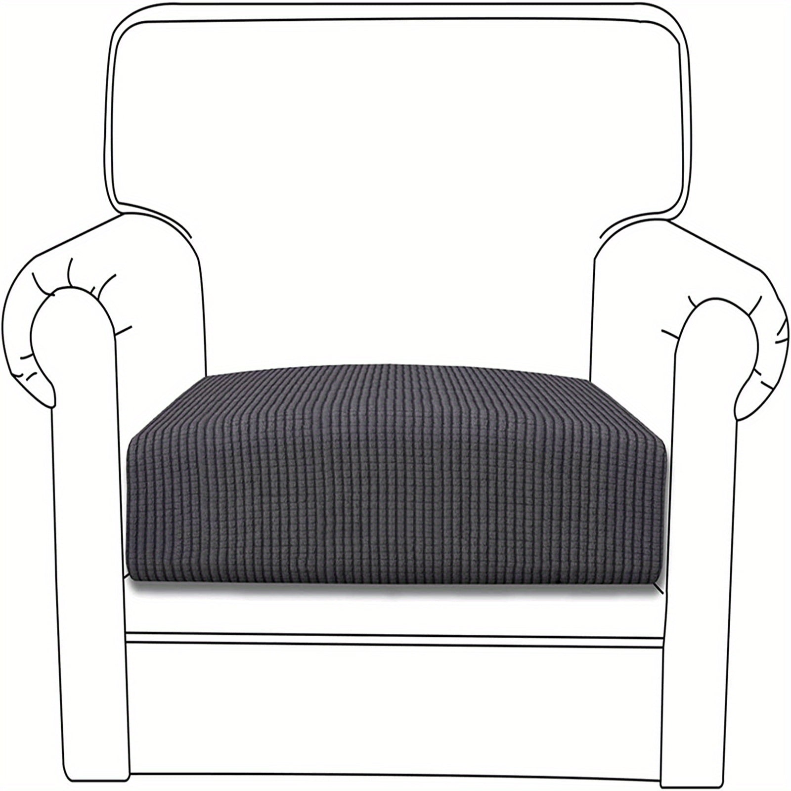 Stretch Sofa Slipcover Non-slip Sofa Cover All Seasons Furniture Protector