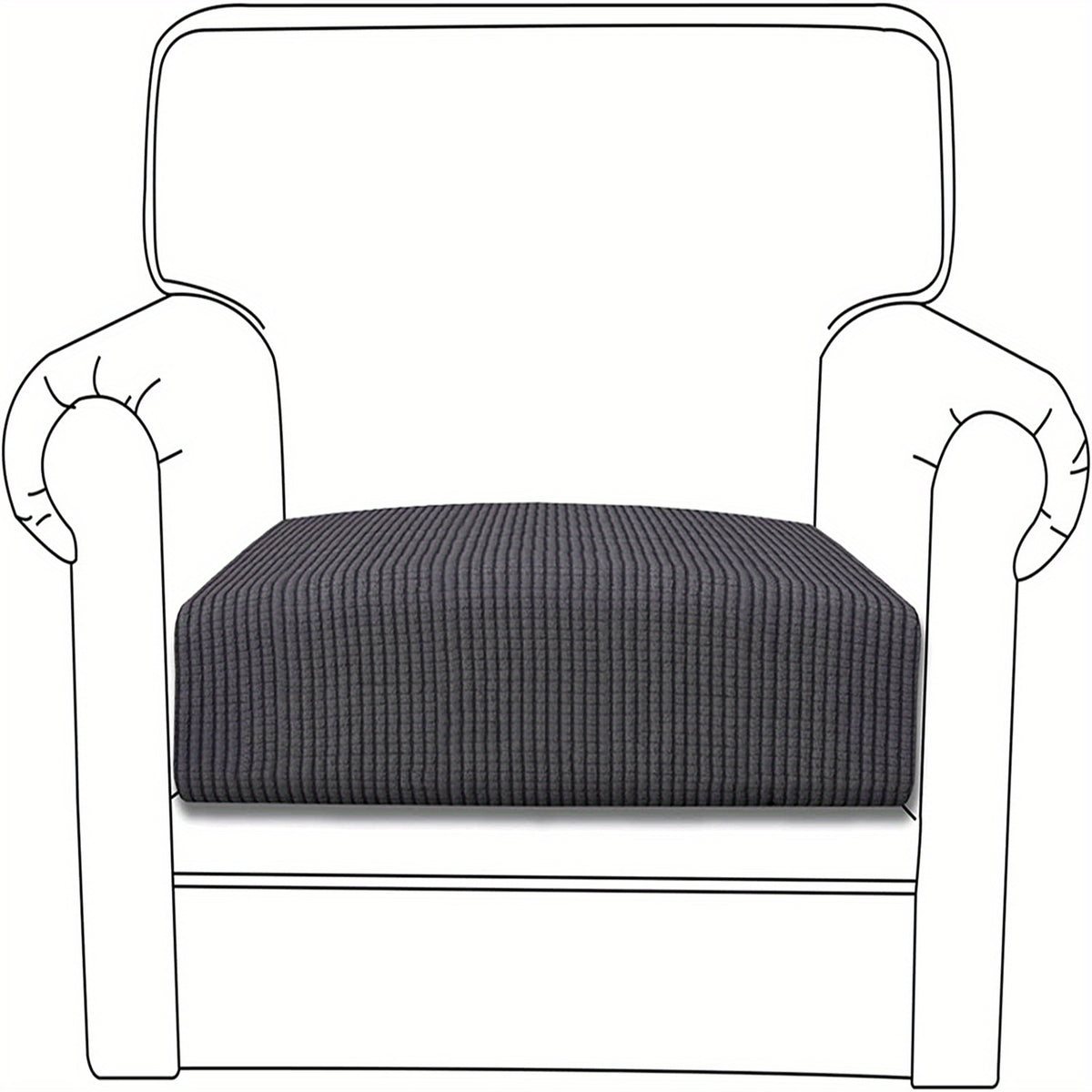 Stretch Sofa Slipcover Non-slip Sofa Cover All Seasons Furniture Protector