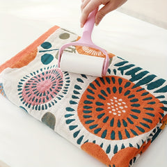 Flower Pattern Bath Sheet Soft and Absorbent Towel