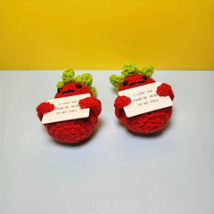 Positive Energy Tomato Doll for Home Decoration and Gifts