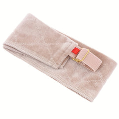 Women Velvet Wig Grip Scarf Headband Adjustable Fastener Hair Band