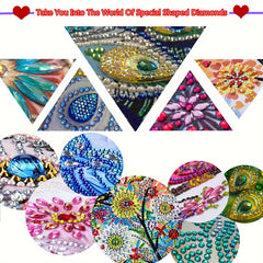 Butterfly Pattern Diamond Painting Pendant Kit