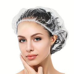 Disposable Shower Cap Elastic Fresh keeping Film Cover Food Non woven Shower Cap