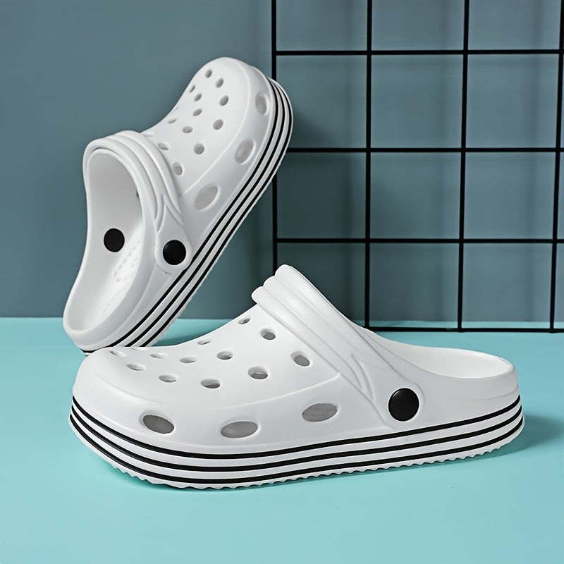 Men's Lightweight Garden Clogs Comfortable Sandals