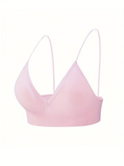 Triangle Cups Wireless Bra Comfy & Breathable Sports Bra
