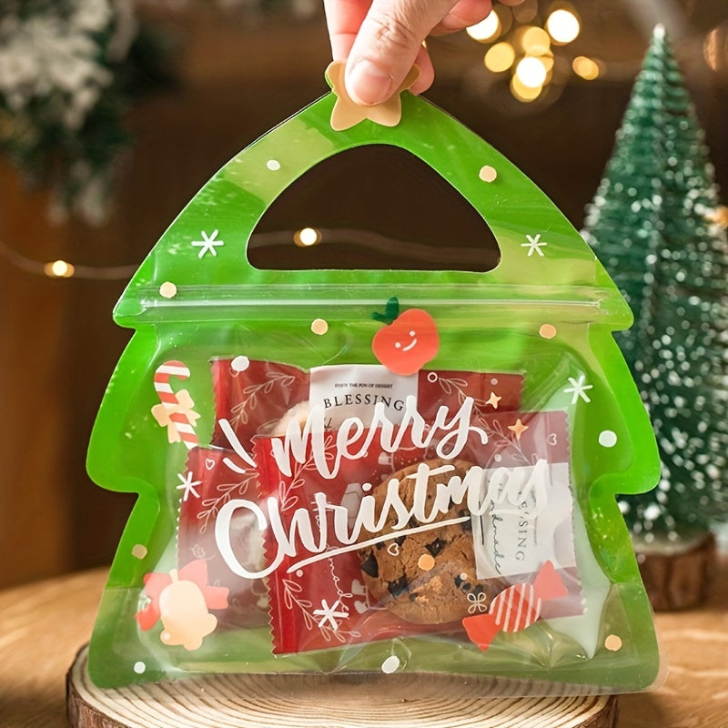 10pcs Special Shape Gift Bags for Christmas & Birthdays