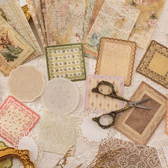 30PCS Vintage DIY Material Paper for Scrapbooking Stationery