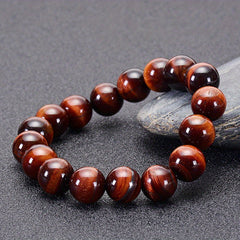 Tiger Eye Stone Bracelet Men's Jewelry 6 8 10MM DIY Hand String