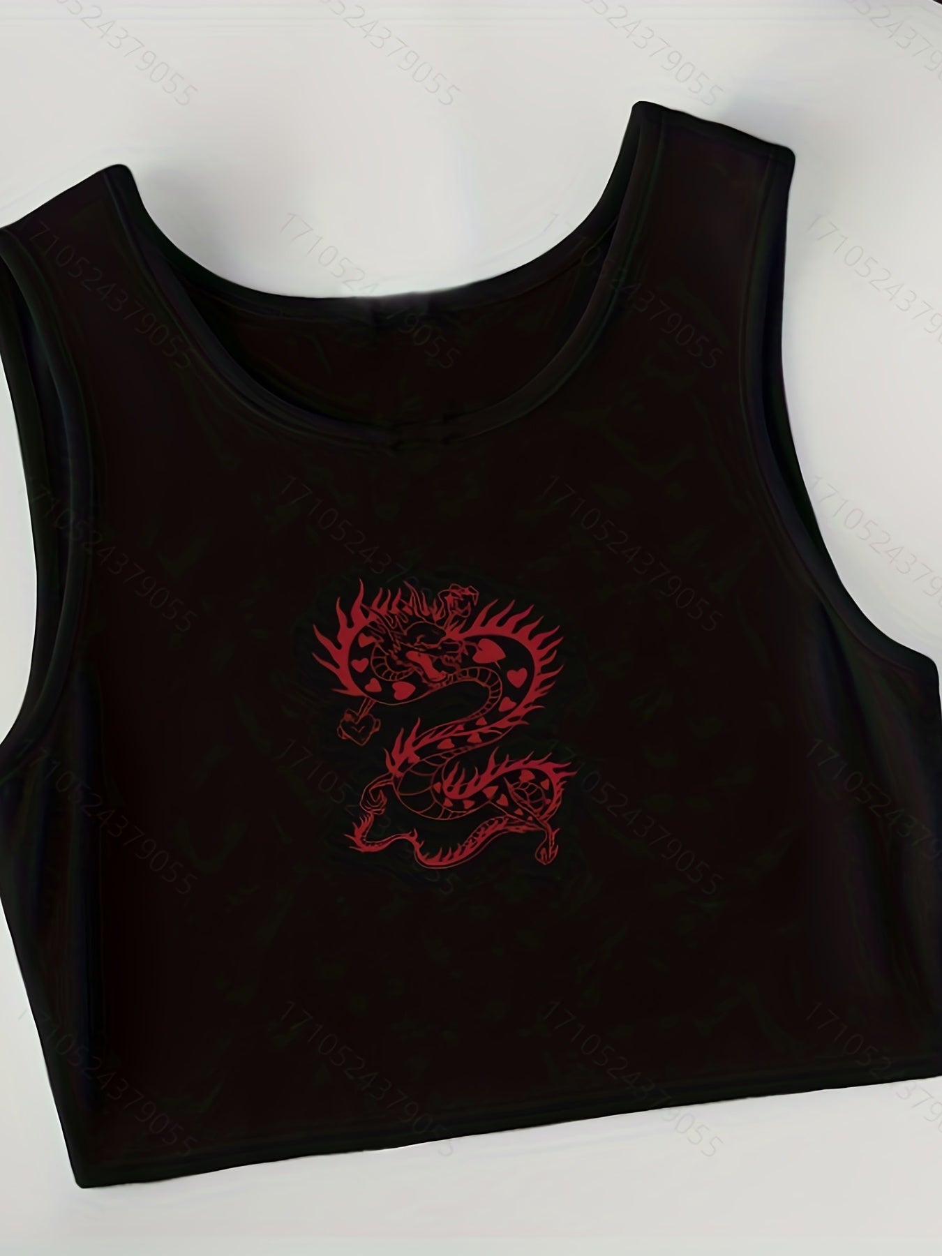 Graphic Print Tank Top 3 Pack Sexy Slim Crew Neck Summer Sleeveless Top Women's