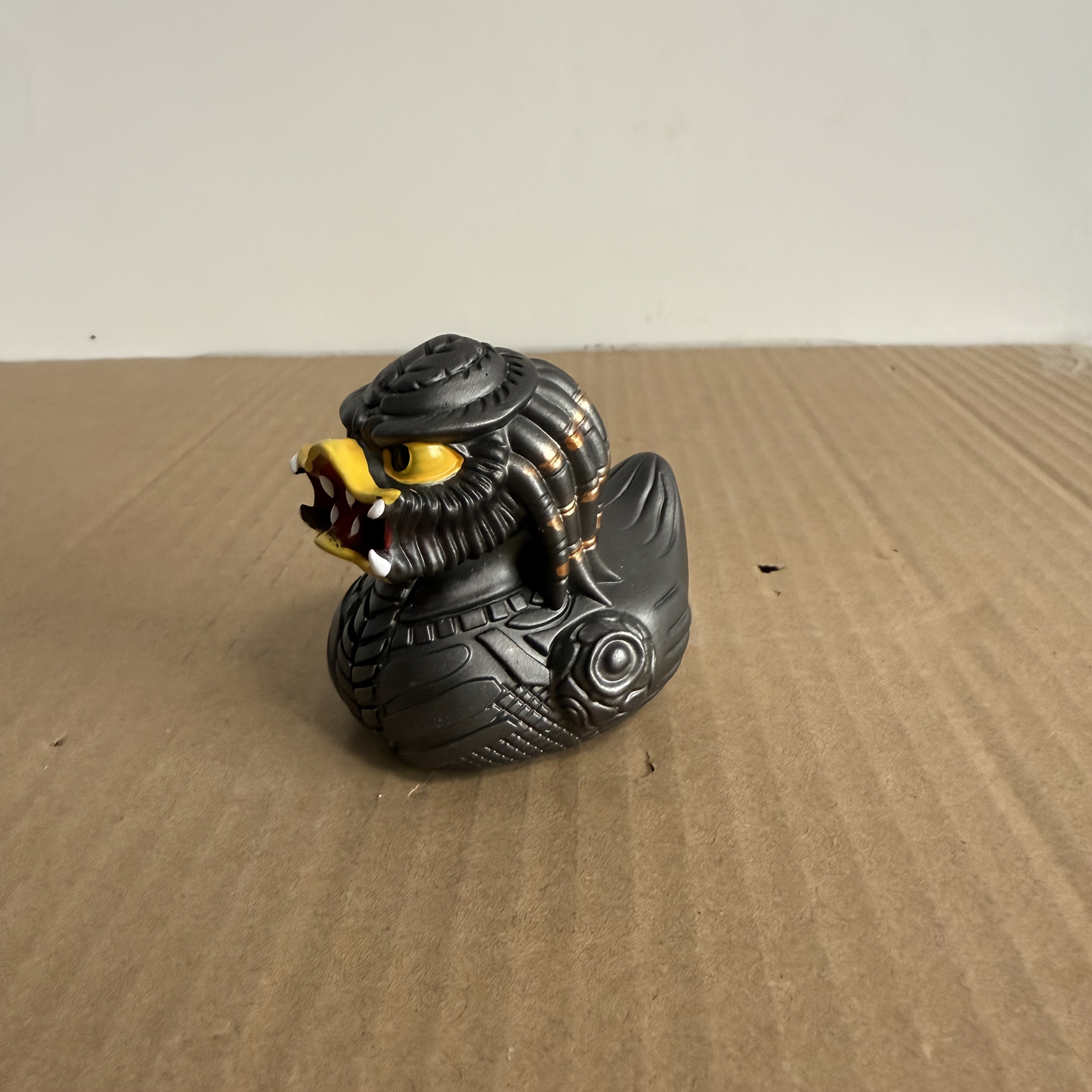 Whimsical Evil Duck Resin Figurine Desk Decor