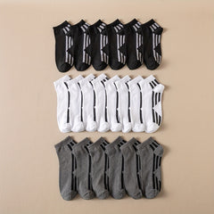 10 Pairs Letter Print Socks Comfy & Breathable Sports Socks Women's Stockings