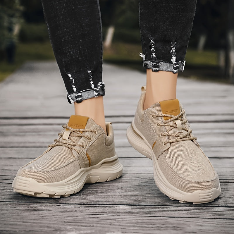 Men's Lightweight Canvas Walking Shoes
