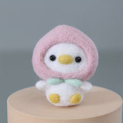 Chicken Wool Felt Doll Kit for Beginners