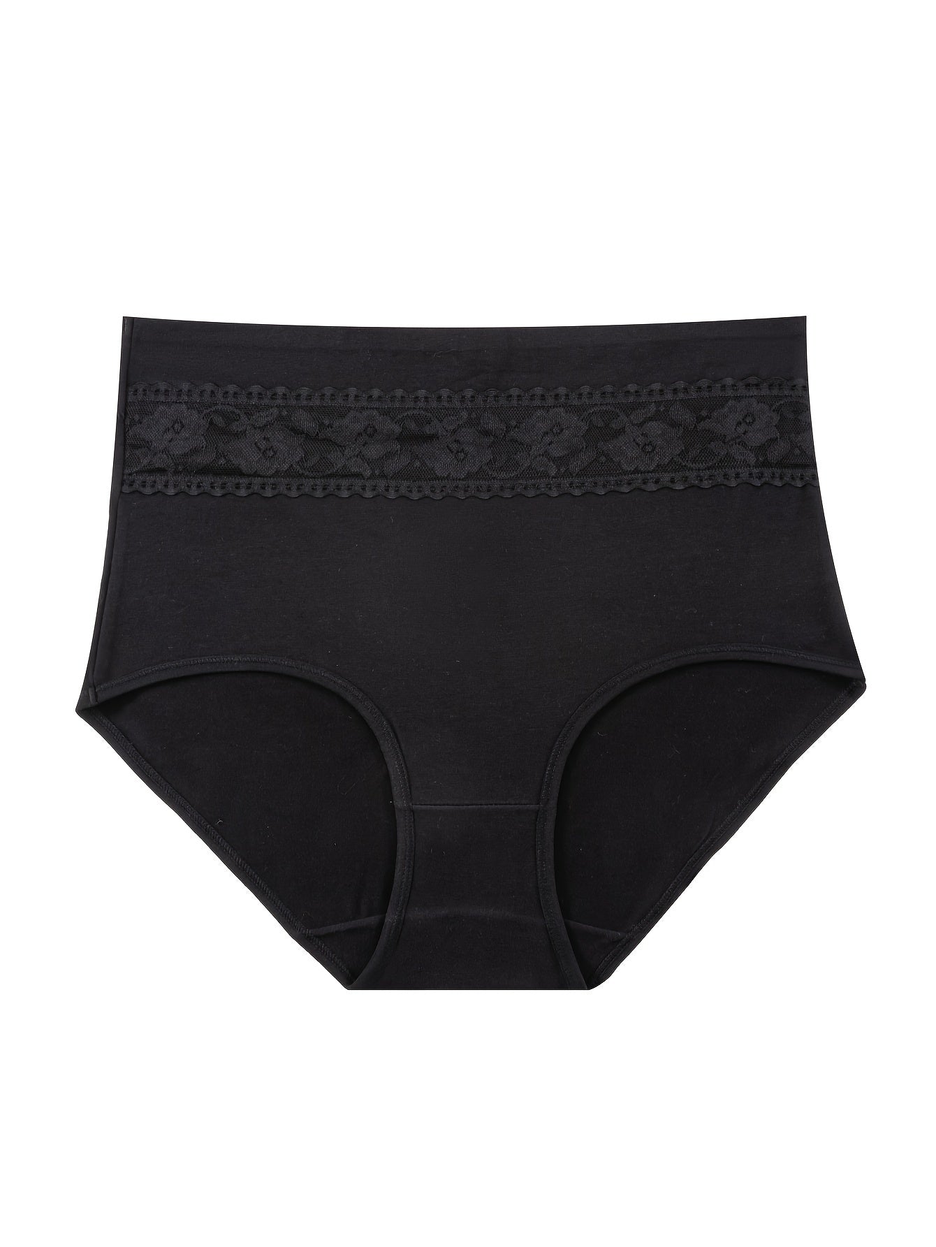  Lace Seamless High Waist Tummy Control Brief