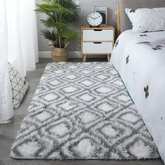 Plush Shag Area Rug Soft Indoor Moroccan Rugs for Bedroom Living Room