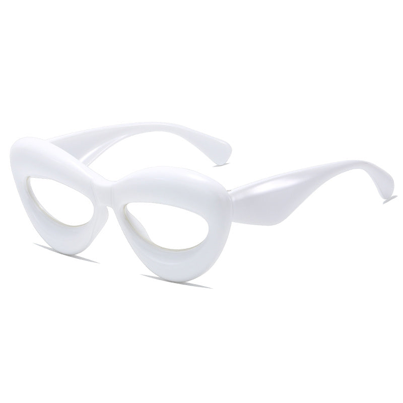 Cat Eye Glasses Light Blocking Oval Shape Glasses