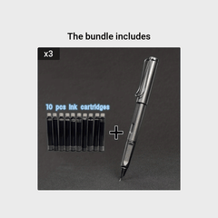 7mm Art Pen with Thin Metal Body for Calligraphy and Signature Writing