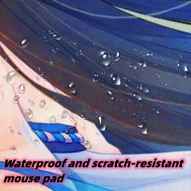 Large Gun Disassembly Pattern Mouse Pad, Non-slip Rubber Base