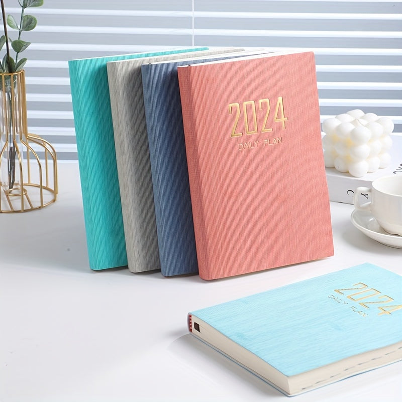 A5 Daily Planner Notebook 365 Days English Calendar