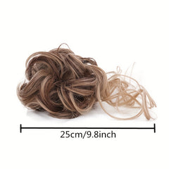 Synthetic Curly Hairpiece Hair Claw Wig Bun Hair Claw Chignon Shark Cla