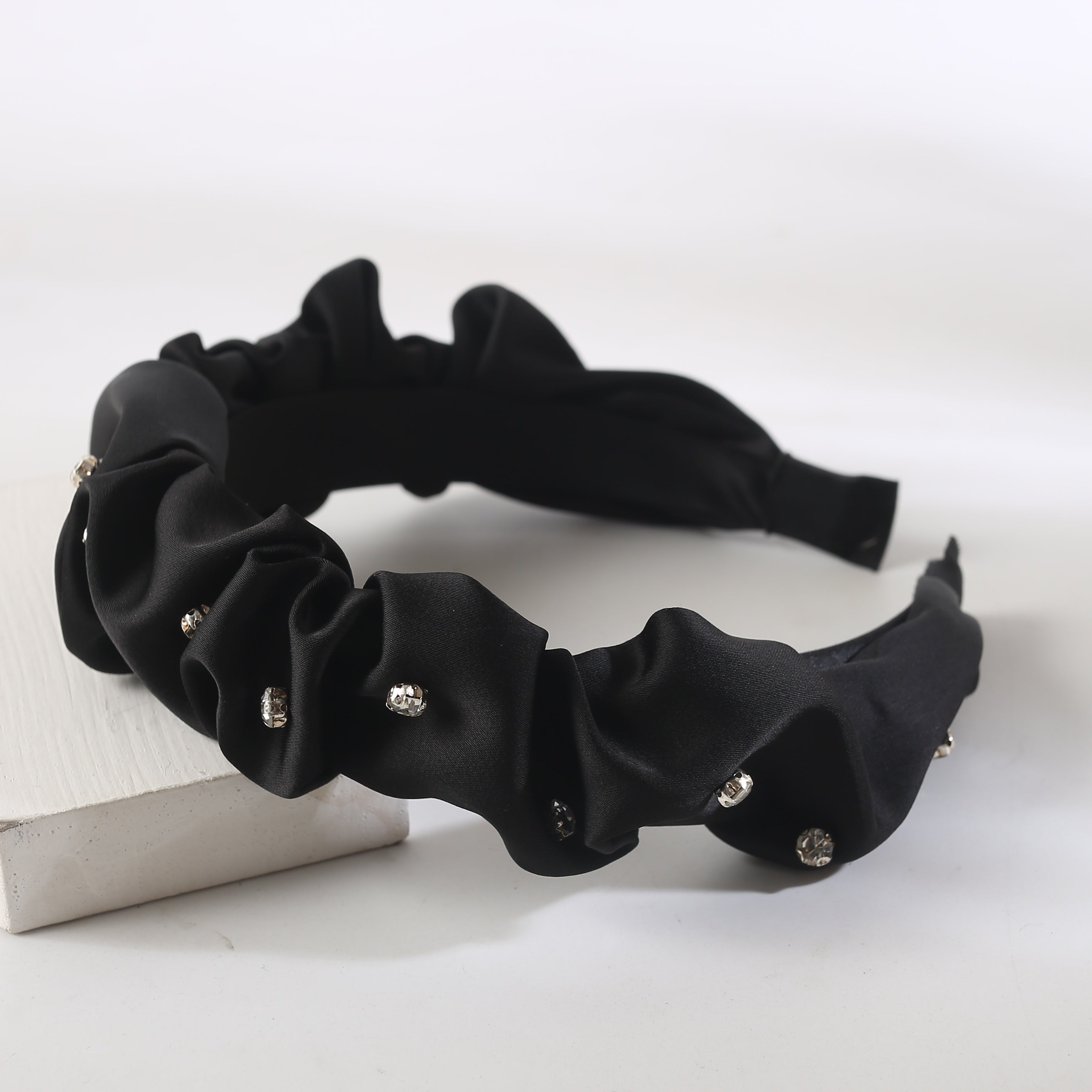 Rhinestone Hair Band SimpleSatin Headband Hair Accessories