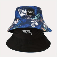 Big Brim Printing Fisherman Hat Men's Bucket Hat