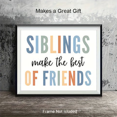 Set of 4 Inspirational Classroom Wall Art Decor