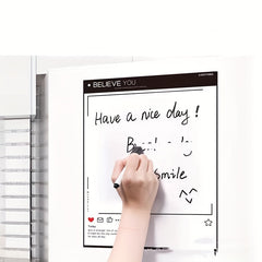 2pcs Magnetic Memo Board Erasable Kitchen Home Student Message Writing Board