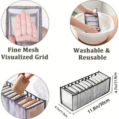 Drawer Divider Socks Organizer Storage Box Compartments