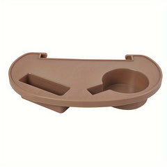 Portable Recliner Cup Holder Snack Tray with Accessory Slots