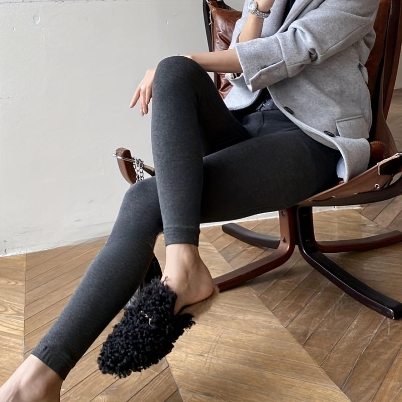Opaque Thermal Footless Tights Warm & Comfy
