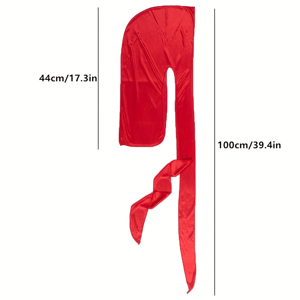 Silk Durag For Men Bandana Silky Du Rag Doo Rag