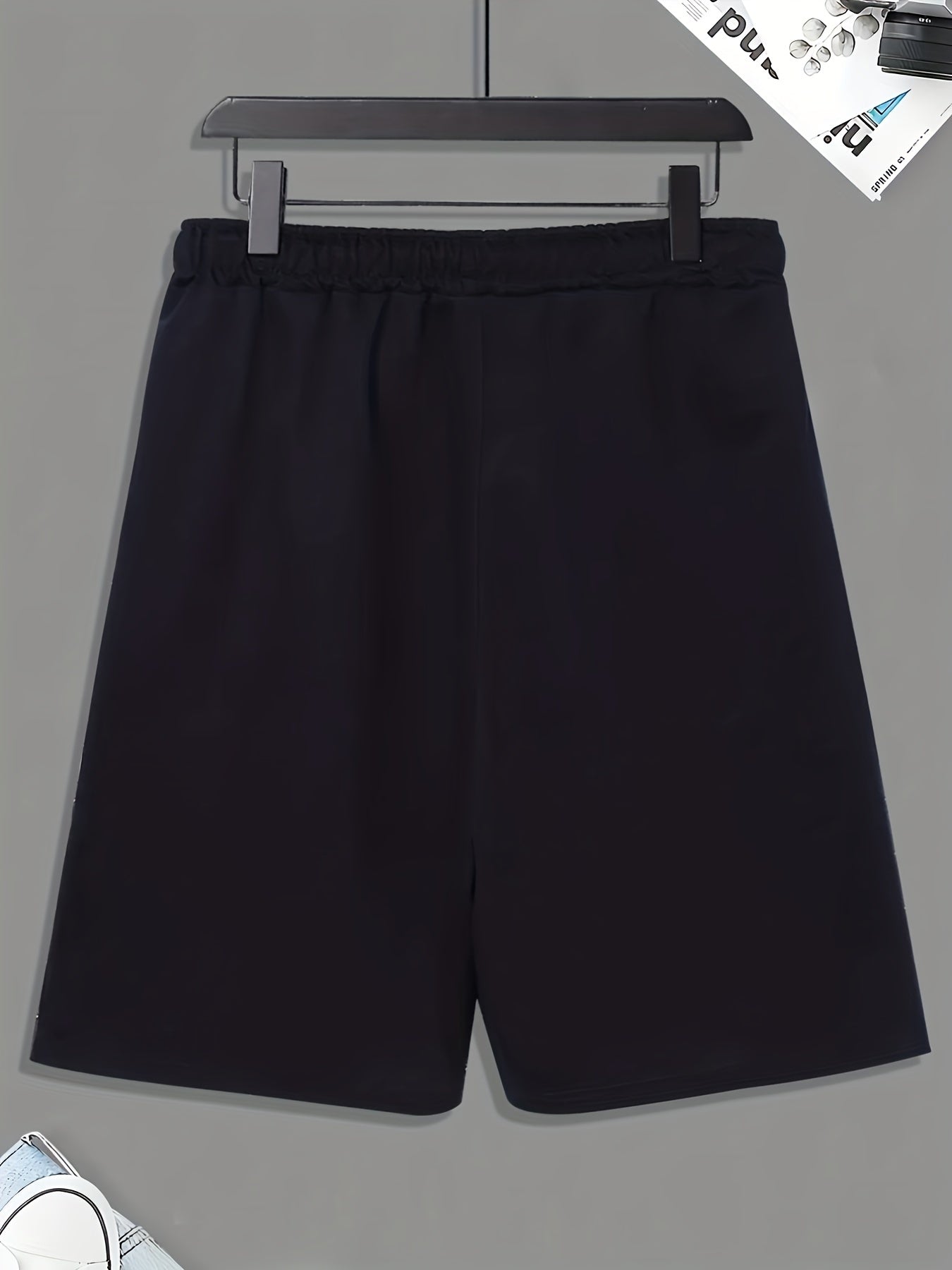 Punk's NOT DEAD Print Men's Drawstring Shorts