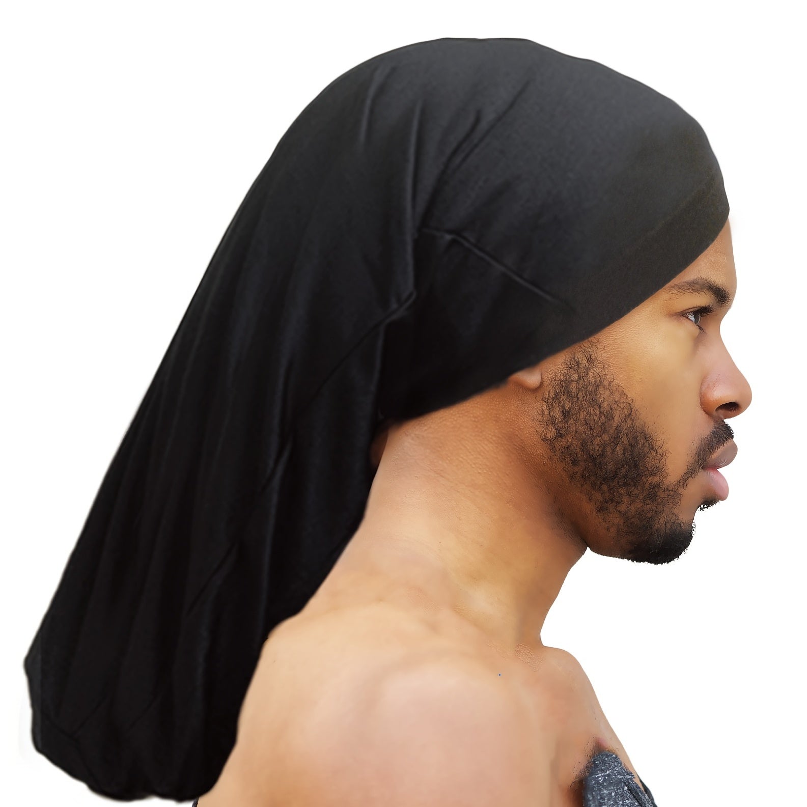 Spandex Long Hair Bonnets Wide Elastic Tube Sock Man Dreadlocks Cap