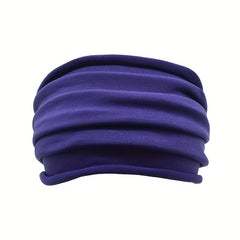 Bohemia Hair Ornaments Non Slip Elastic Wide Headband Stretchy Yoga Sports