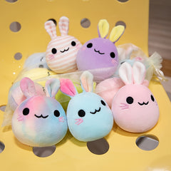 9pcs Single Rabbit Plush Bag Long Eared Bunny Doll Gift