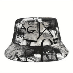 Tie Dye Graffiti Bucket Hat Basin Hat Sun Hat Male