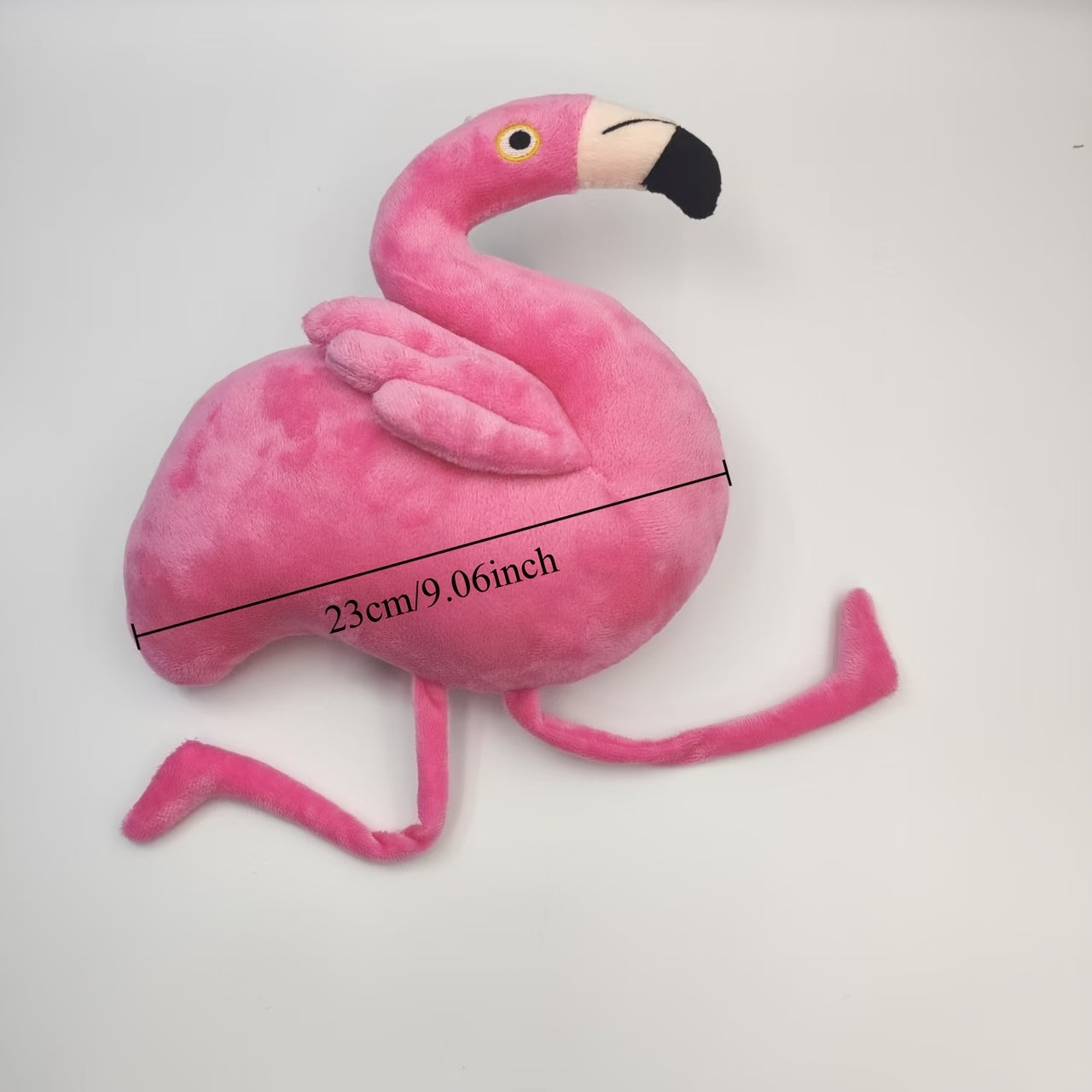 Pink Flamingo Plush Toy Soft Fluffy Stuffed Animal Perfect for Birthdays & Decor