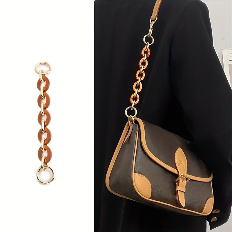 Acrylic Chain Extension for Men's Bag