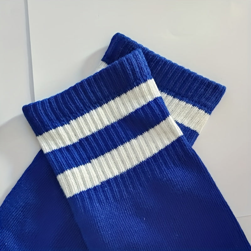 3 Pairs Men's Breathable Soccer Thigh Socks for Sports
