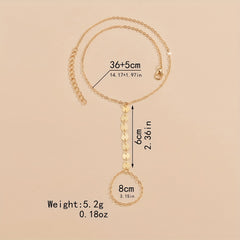 Double Layer Chain Finger Mitten Bracelet for Women