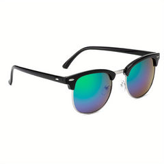 Square Driving Sunglasses Mirror Lens Camping Fishing Travel Sun Shades