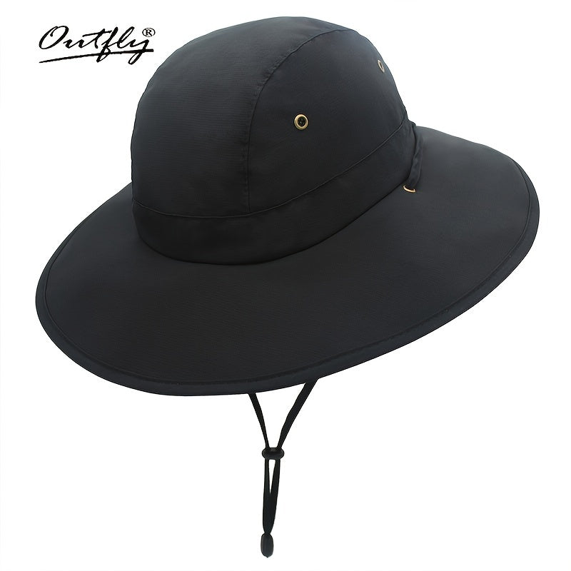 Wide Brim Waterproof Fisherman Hat Sunshade Outdoor Summer Hat