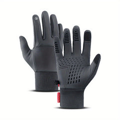 Winter Waterproof Thermal Touch Gloves Men Women Outdoor Sports