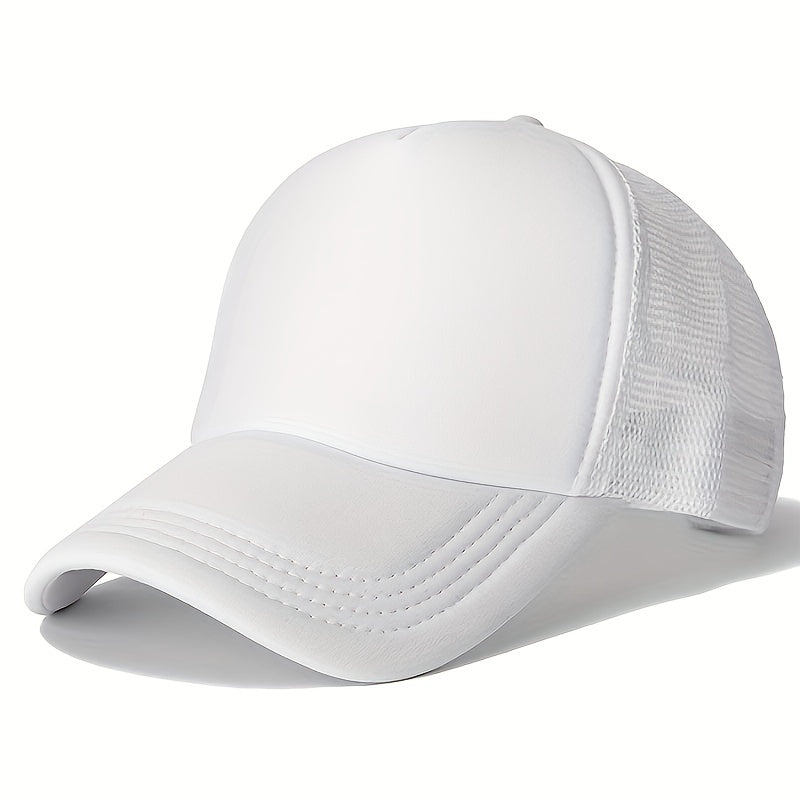 Mesh Breathable Unisex Baseball Cap Lightweight Sports Sunscreen Dad Hat