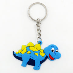 12 Dinosaur Keychains Pack