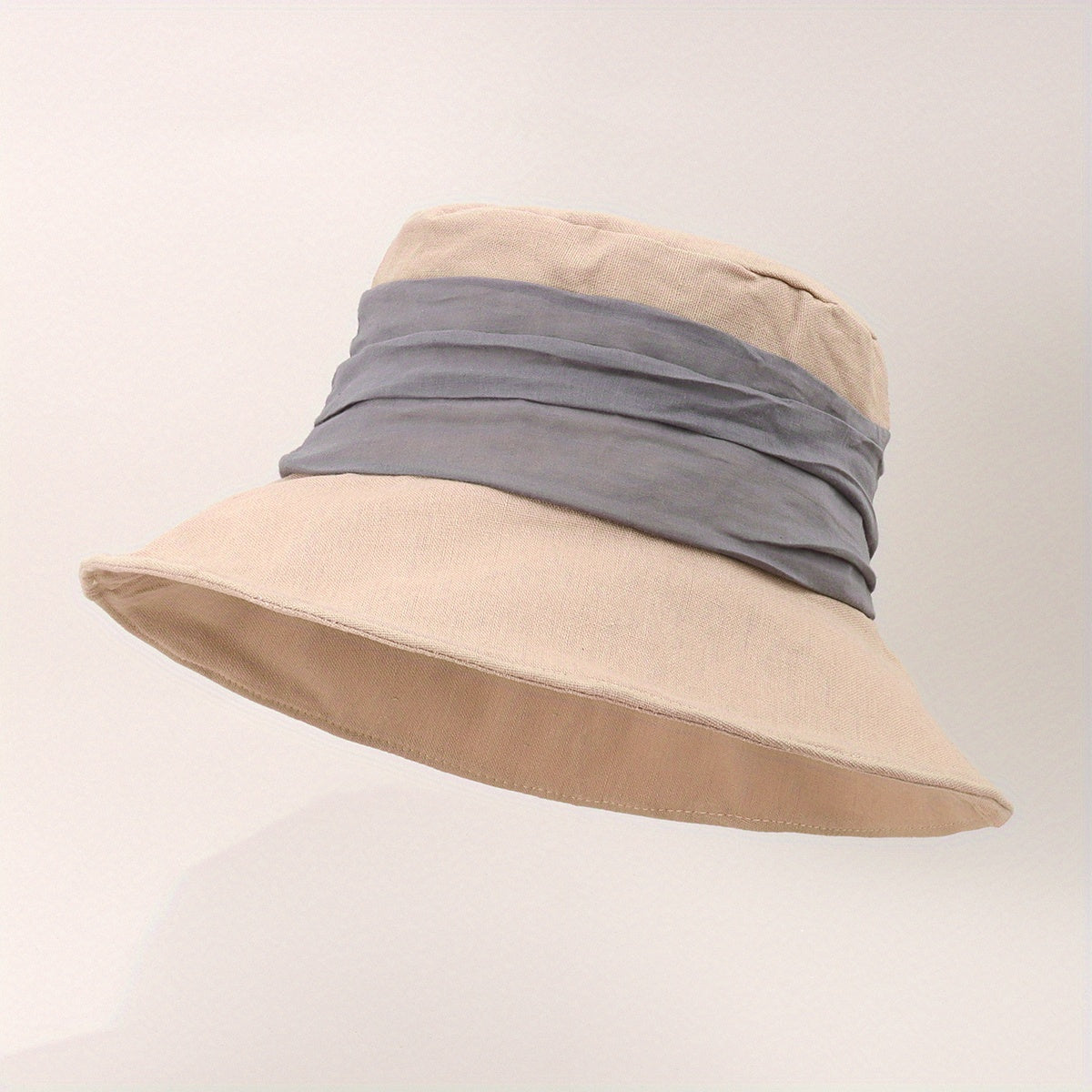 Casual Strap Decor Bucket Hat Sunshade Basin Hat