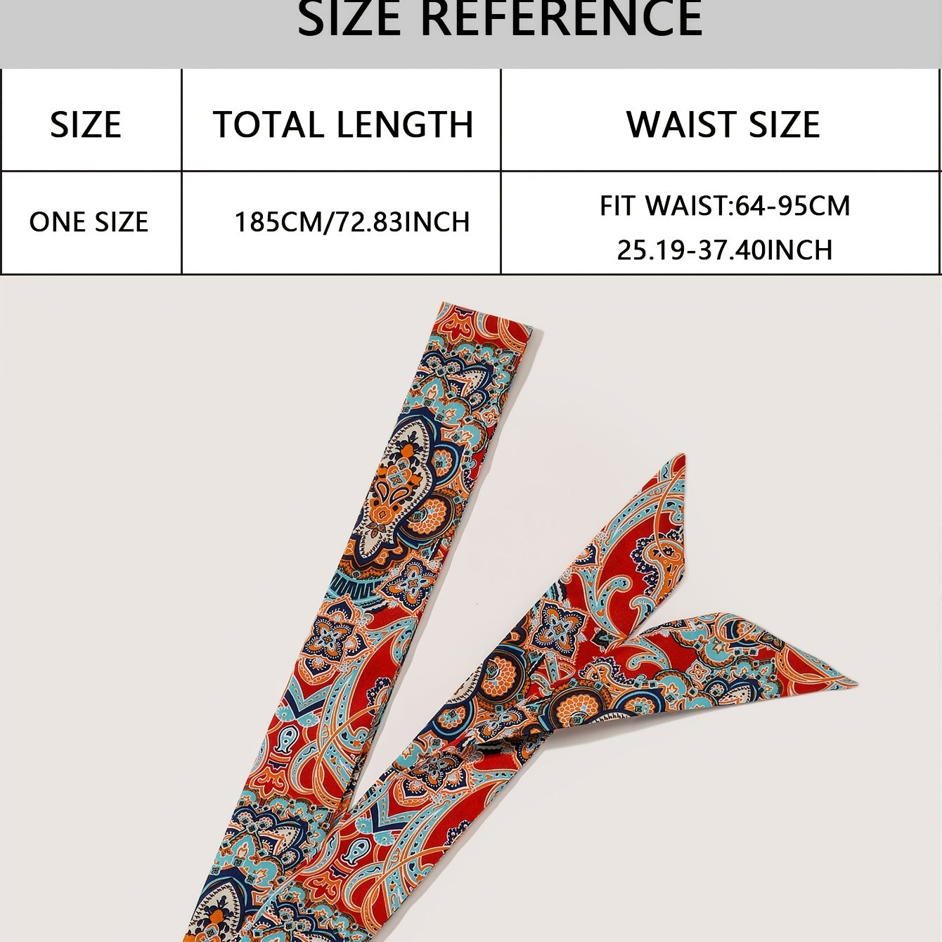 Daisy Floral Waist Belt Long Ribbon for Pants Jeans Dress